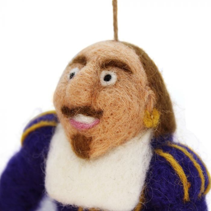William Shakespeare Hanging Decoration