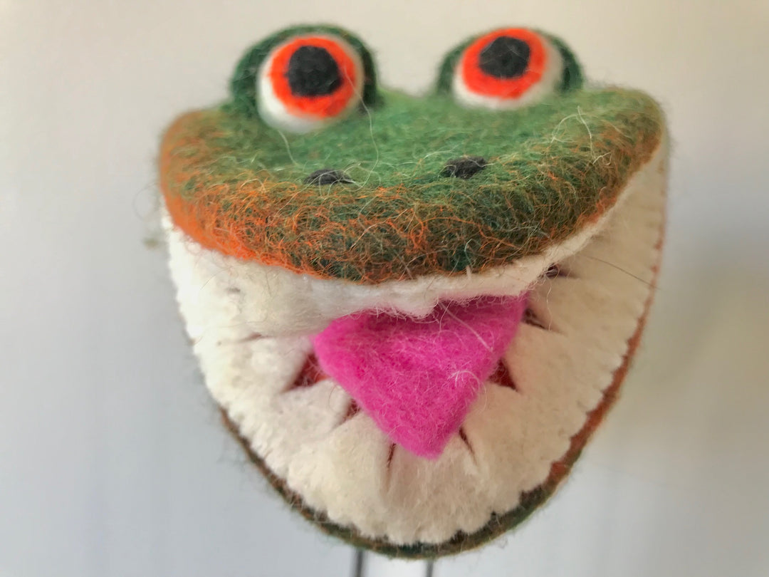 Alligator Wool Hand Puppet