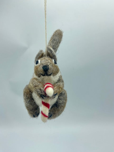 Holiday Squirrel Ornament