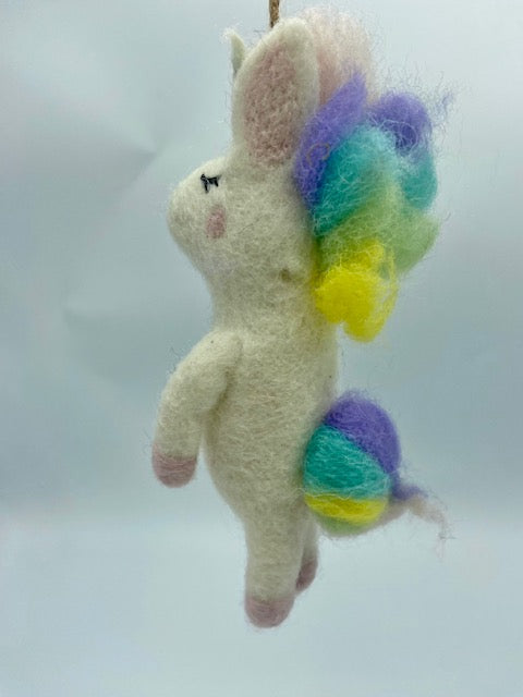 Standing Unicorn Ornament