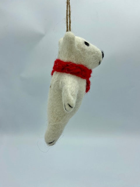 Polar Bear Ornament