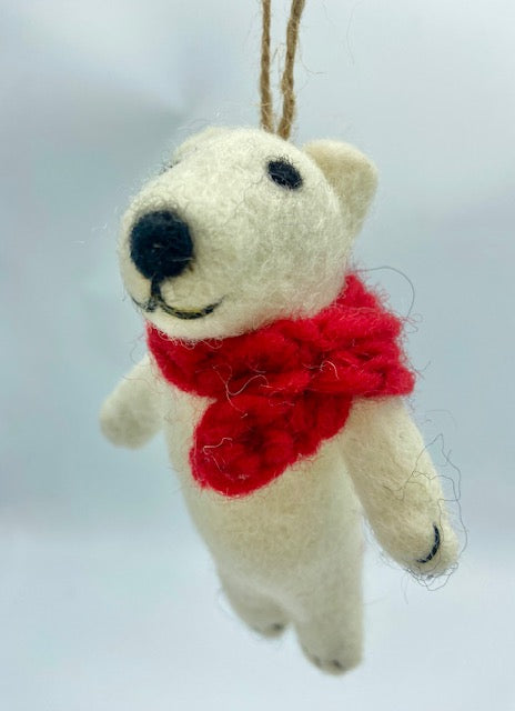 Polar Bear Ornament