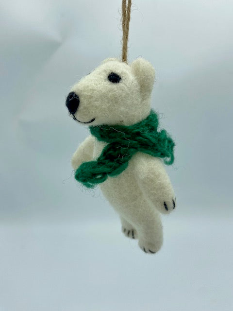 Polar Bear Ornament