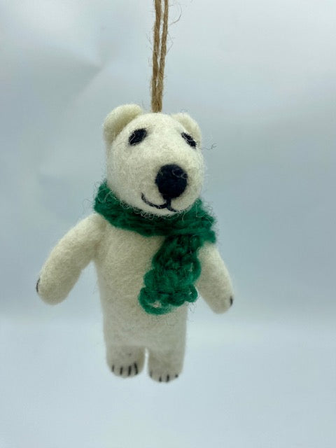 Polar Bear Ornament