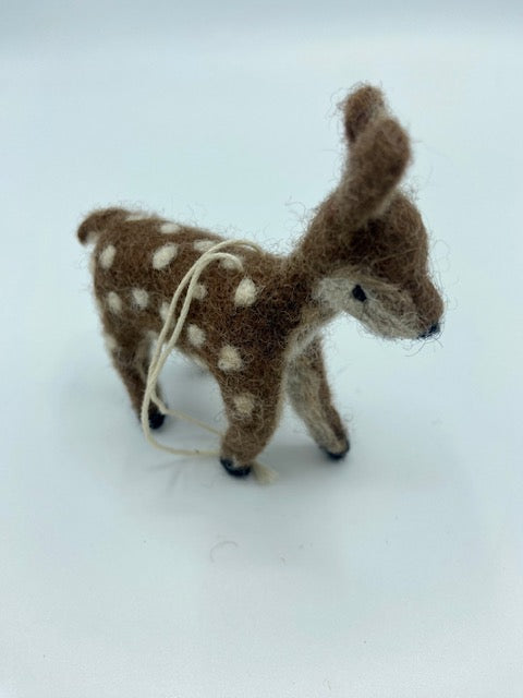 Spotted Deer Ornament