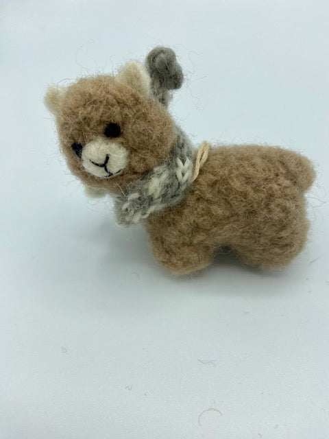 Small Alpaca Ornament