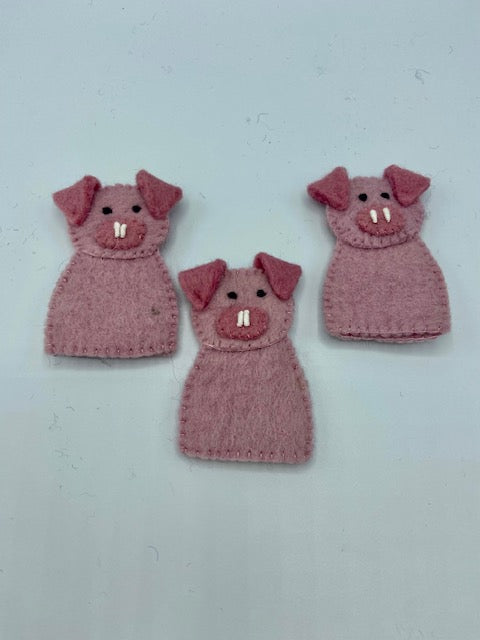 Big Bad Wolf and 3 Little Pigs Hand Puppet