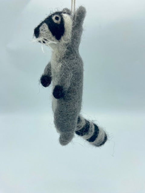 Raccoon Ornament