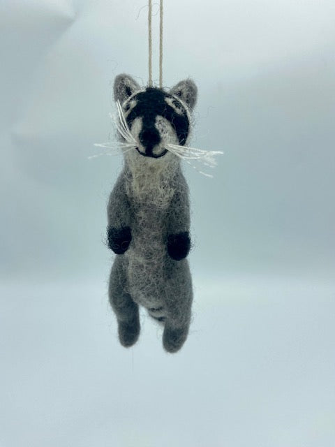 Raccoon Ornament