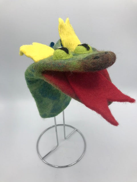 Dragon Wool Hand Puppet