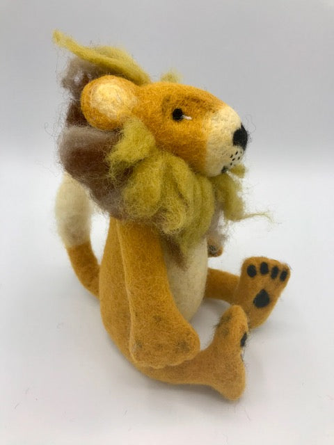 Felt Lion