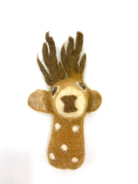 Spotted Deer Finger Puppet