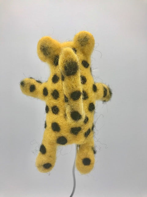 Spotted Leopard Finger Puppet