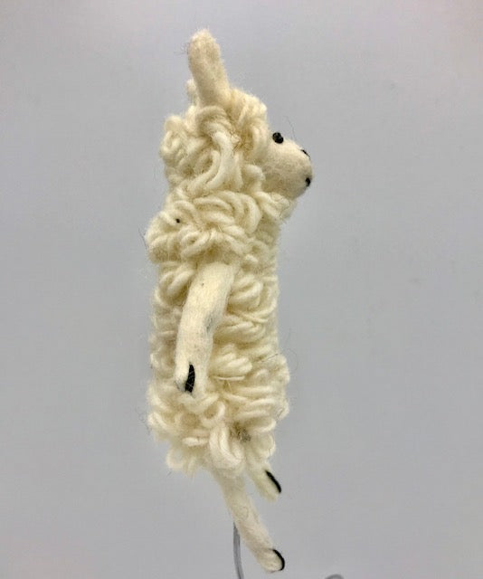 Sheep Finger Puppet