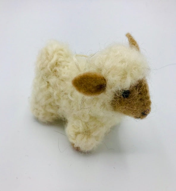 White Sheep Ornament