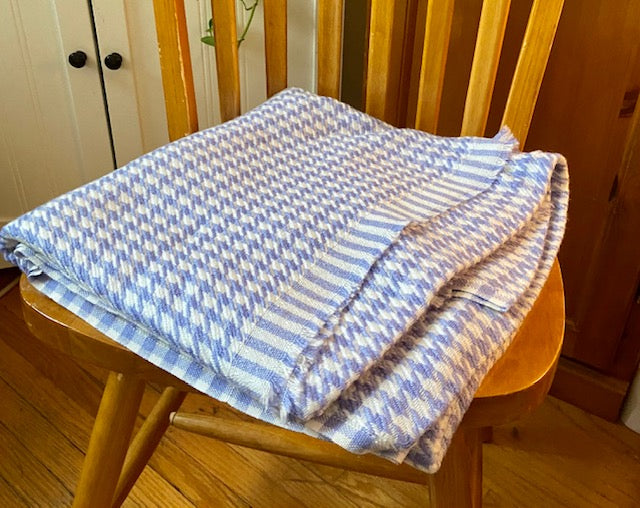 Lavender Wool-Cashmere Blanket