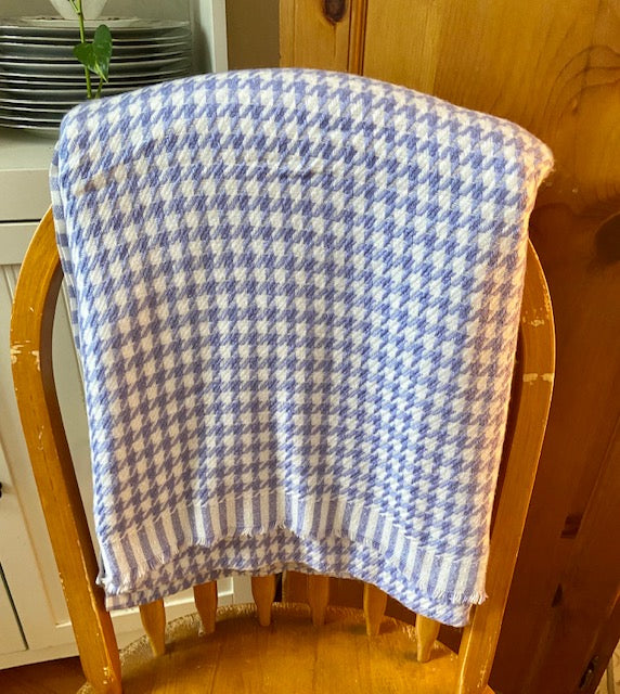 Lavender Wool-Cashmere Blanket