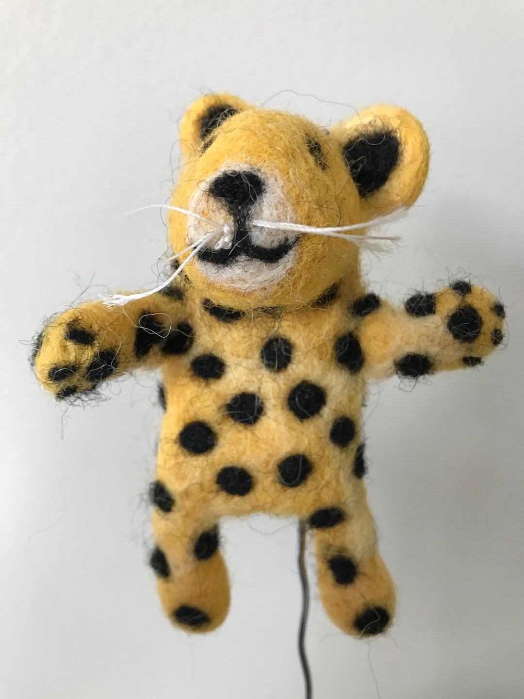 Spotted Leopard Finger Puppet