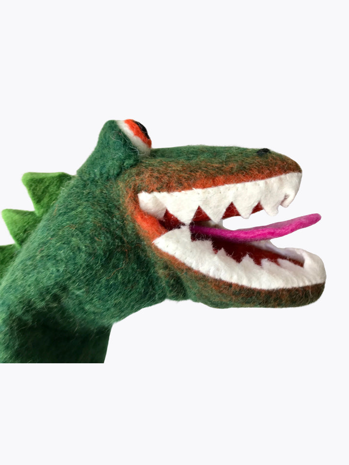 Alligator Wool Hand Puppet