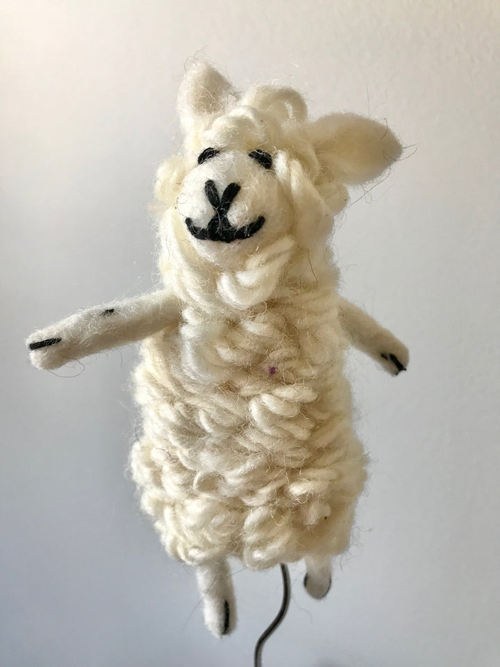 Sheep Finger Puppet