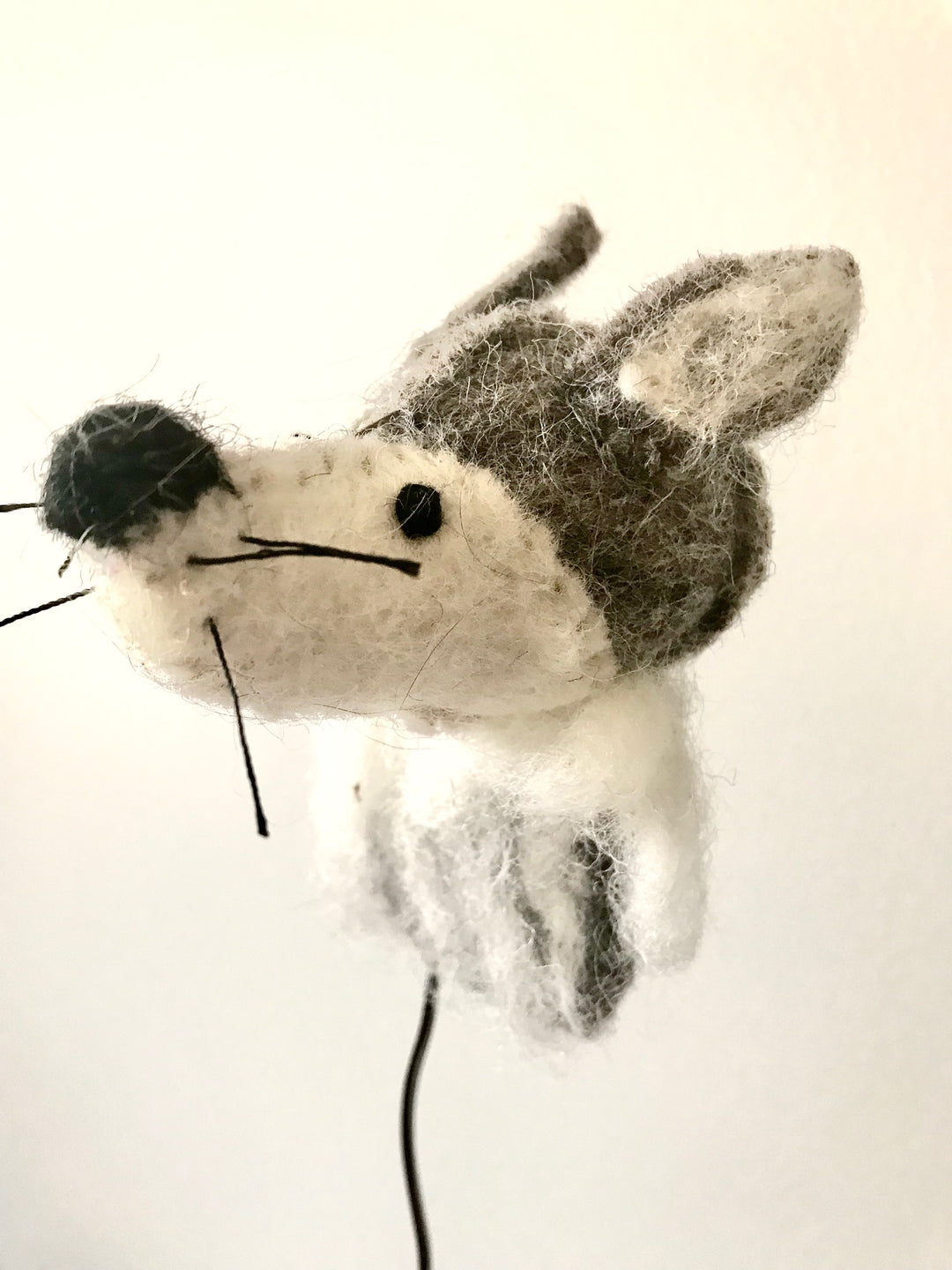 Wolf Finger Puppet