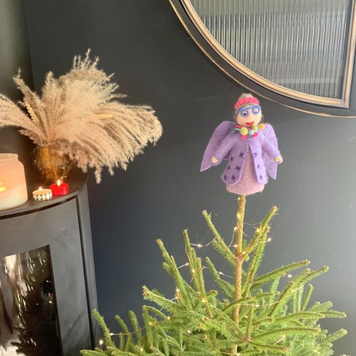 Funky Fairy Godmother Tree Topper