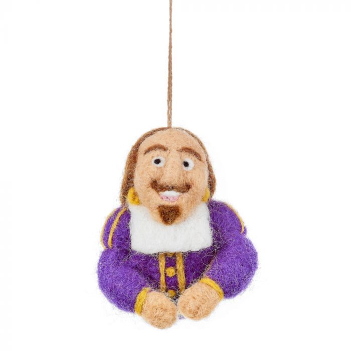 William Shakespeare Hanging Decoration